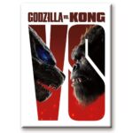 GODZILLA VS KONG VS FLAT MAGNET