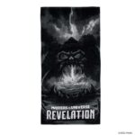 MOTU DARK CASTLE GRAYSKULL BEACH TOWEL
