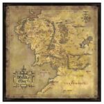 LOTR MIDDLE EARTH MAP 1000PCS PUZZLE