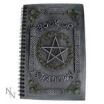 NOTEBOOK RESIN SPIRAL COVER IVY PENTAGRM