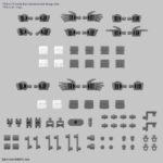 30MM OP PARTS SET 12 HAND PARTS 1/144