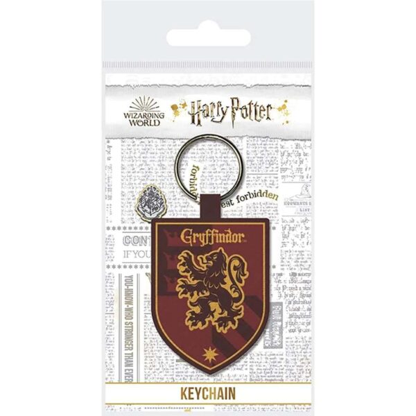 HARRY POTTER GRYFFINDOR WOVEN KEYCHAIN