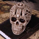 SKULL GOTHIC GOTHIC DESIGN CARVED