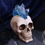 SKULL CRYSTAL LED  MOHAWK HAWK
