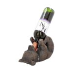 GUZZLERS BULL TERRIER WINE BOTTLE HOLDER