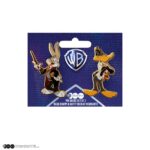 BUGS BUNNY & DAFFY DUCK AT HOGWARTS PIN SET (2)