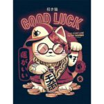 ILUSTRATA LUCKY CAT DEEP CANVAS