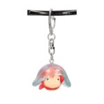PONYO BY THE CLIFF AND JELLYFISH 3D KEYCHAIN