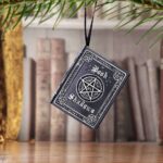 BOOK OF SHADOWS HANGING ORNAMENT