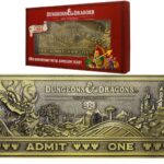 Dungeons & Dragons: The Cartoon - 40th Anniversary Rollercoaster Ticket Replica