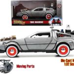 Back To The Future Part 3 - 1982 De Lorean DMC 12 - 1:32 Die-Cast Model
