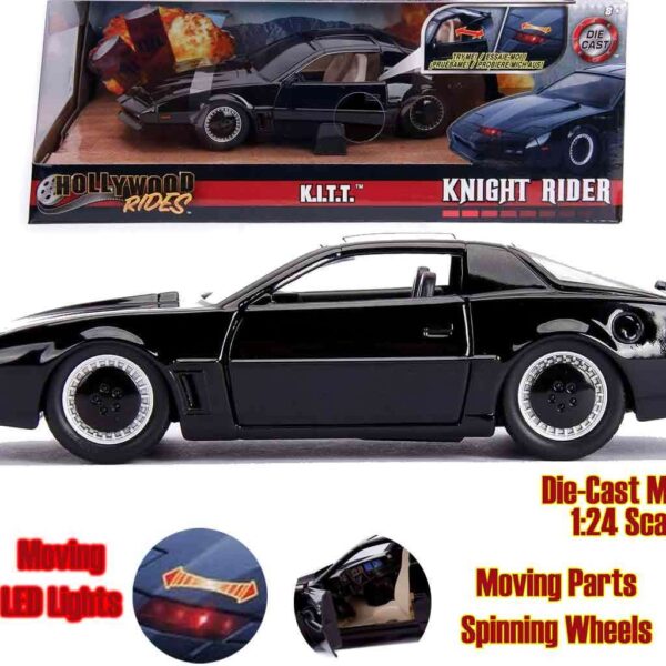 Knight Rider K.I.T.T. 1:24 W LIGHTS