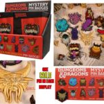 Dungeons & Dragons - 50th Anniversary Mystery Pin Badge Display - 12 Blind Boxes