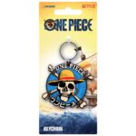 ONE PIECE LIVE ACTION STRAW HAT PVC KEYCHAIN