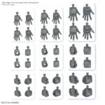 OPTION PARTS SET GUNPLA 04 BUILD HANDS ROUND
