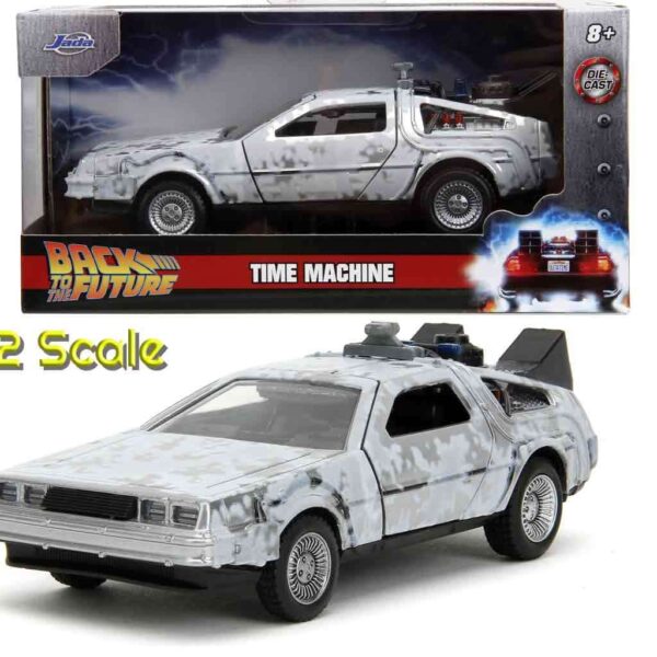 BTTF 1 VARIANT DELOREAN 1:32 DIECAST