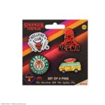 STRANGER THINGS SEASON 4 PIN SET (4)