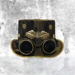 STEAMPUNK WHITBY WANDERER'S TOP HAT