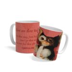 GREMLINS GIZMO THERE ARE THREE RULES CERAMIC MUG