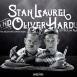 STAN LAUREL & OLIVER HARDY 1/3 STATUE
