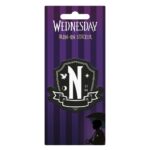 WEDNESDAY NEVERMORE IRON-ON STICKER