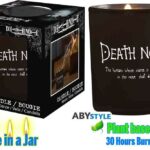DEATH NOTE LIGHT & RYUK CANDLE JAR