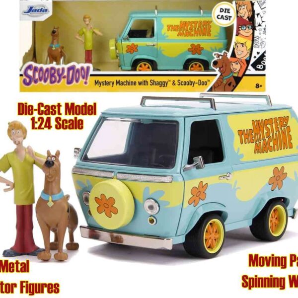 SCOOBY DOO MYSTERY MACHINE DIECAST 1:24