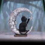 LUNA COMPANION MOON AND CAT ORNAMENT