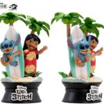 DISNEY LILO & STITCH SURFBOARD SUPER FIGURE COLLECTION 1/10 PVC STATUE