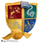 HARRY POTTER GOLDEN SNITCH PLUSH WITH CREST PILLOW