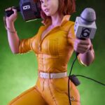 TMNT APRIL O'NEIL 1:4 STATUE