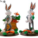 LOONEY TUNES BUGS BUNNY SUPER FIGURE COLLECTION 1/10 PVC STATUE