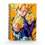 DRAGON BALL Z SAIYANS 3D EFFECT NOTEBOOK