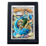 Dragon Ball Z Tamashii Art 3D Relief Picture Son Goku & Dragon 27 cm