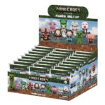 Minecraft 3D PVC Bag Clips Series 1 Display (24)