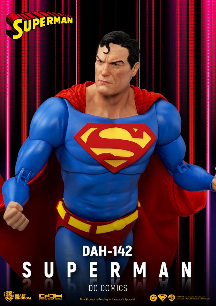 DC Comics - Action Figure Superman Da Film 15,2 Cm Con 2 Accessori - Giocattolo Ufficiale