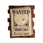 ONE PIECE POSTER WANTED SANJI MONEY BOX