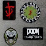DOOM THE DARK AGES MAGNET SET ICONS