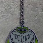 DOOM THE DARK AGES KEYCHAIN HELMET