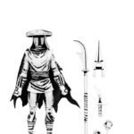 TNMT MIRAGE ELITE FOOT NINJA GUARD BW AF