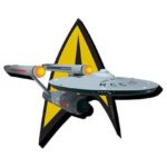 ST SHIP AND LOGO MAGNET
