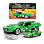 Mattel Brick Shop Hot Wheels Speed Series Building Set 1/32 Custom '68 Camaro - immagine 3