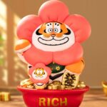 I Am Not Fat Tiger Statue 1/7 Alexander the Tiger Rich Flower 20 cm