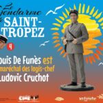 LE GENDARME DE SAINT-TROPEZ #4 LOUIS DE FUNES EST LE MARECHAL DES LOGIS-CHEF LUDOVIC CRUCHOT FIGURE