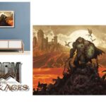 DOOM: THE DARK AGES LIMITED EDITION A3 ART PRINT