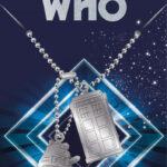 DOCTOR WHO - TARDIS E DALEK - Collana con Pendenti in Metallo 4/5 cm