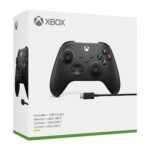 Controller Wireless Xbox / Pc Black + Cavo