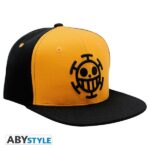 One Piece Trafalgar - cappello berretto visiera piatta snapback - Abystyle