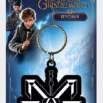 FANTASTIC BEASTS - GRINDELWALD LOGO - RUBBER KEYCHAINS - ANIMALI FANTASTICI - PORTACHIAVI DI GOMMA