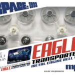 SPACE 1999 EAGLE METAL ENGINE BELL SET